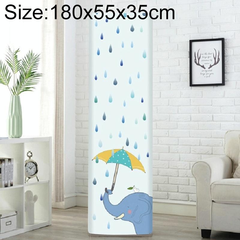 180X55X35Cm Raindrop Fabric Dust Cover For Vertical Cabinet Air Conditioners-1964932258645282823