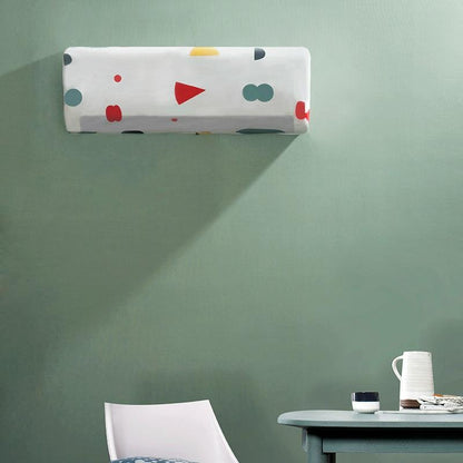 Geometric Hanging Air Conditioner Cover - All-Inclusive Anti-Dust - 80X31X21Cm-1915196693226328067