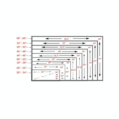 Universal Outdoor Tv Cover - 50-52 Inch Waterproof & Dustproof-1915197439787274248