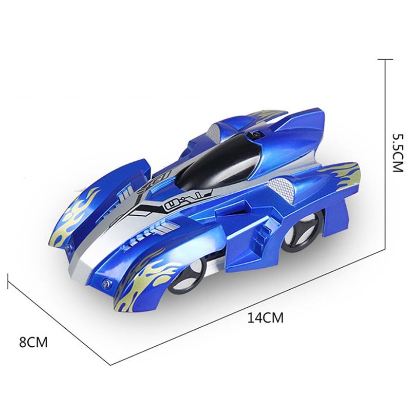 360 Degree Rotating Rc Car With Led Lights - Wall Climber-1915196513928220674