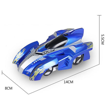 360 Degree Rotating Rc Car With Led Lights - Wall Climber-1915196513928220674