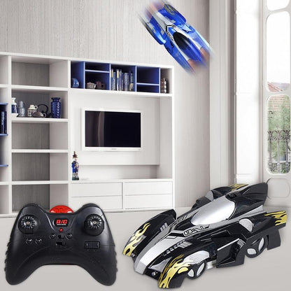 360 Degree Rotating Rc Car With Led Lights - Wall Climber-1915196513928220679