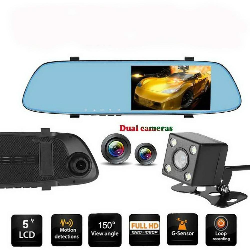 5 Dual Lens Car Dvr With 1080P Fhd Touch-Screen-1915197389166219267