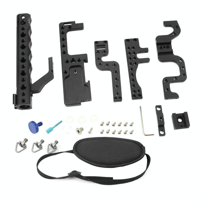 Panasonic Lumix Gh3 / Gh4 Video Cage Stabilizer With Metal Handle Black-1915196916338135043