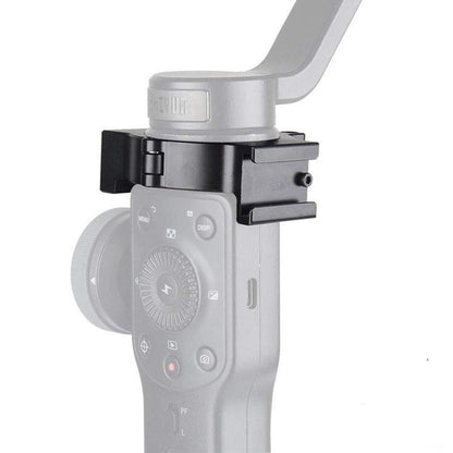 Microphone Mount For Smooth 4 Handle Gimbal Stabilizer - Hot Shoe Adapter Ring-1915198036942917638