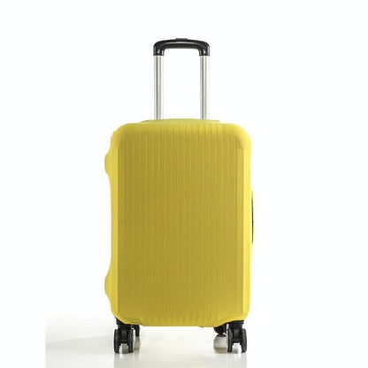 Yellow Elastic Luggage Dust Cover - Size L-1915196537718312960