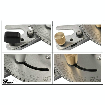 Table Saw Measuring Tool - Woodworking Pusher Slide Ruler-1915197857040830466