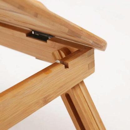 Foldable Laptop Table With Card Slot - Simple And Lazy Design-1964932161324847109