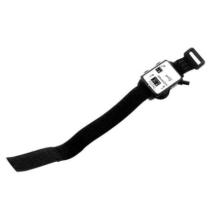Black Portable Golf Watch With Manual Counter-1969996415677632515