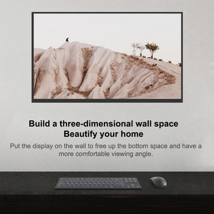 Universal Tv Monitor Stand - 5 Pcs Vertical Display Hanger - Simple & Compact - Black-1964932210997989381