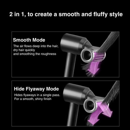 Smooth Flyaway Nozzle For Dyson Hair Dryer-1969996454739185668