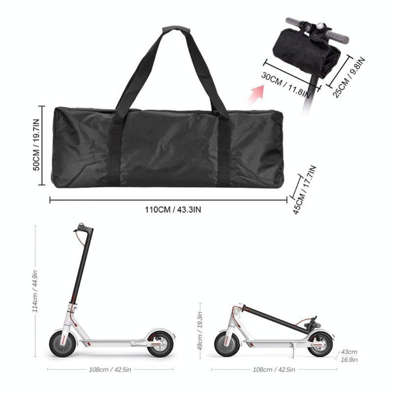 Waterproof Zipper Bag For Xiaomi M365 Electric Scooter - Foldable-1964932342829158405