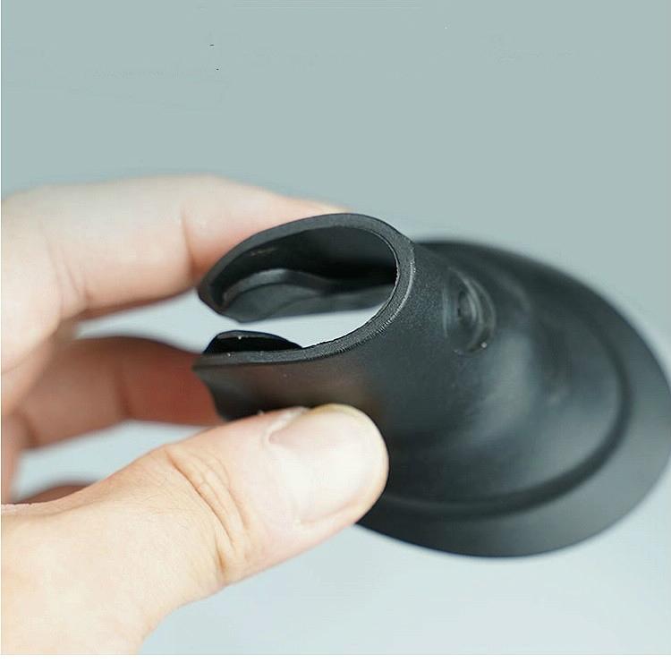 Universal Fishtail Rubber Fender For Xiaomi M365 / M365 Pro Electric Scooter - 1 Pair-1964932204169662466