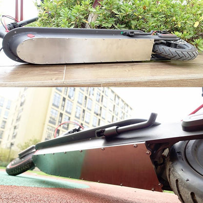 Waterproof Stainless Steel Scooter Chassis Cover For Xiaomi Pro - Protection Accessories-1964932328908263433