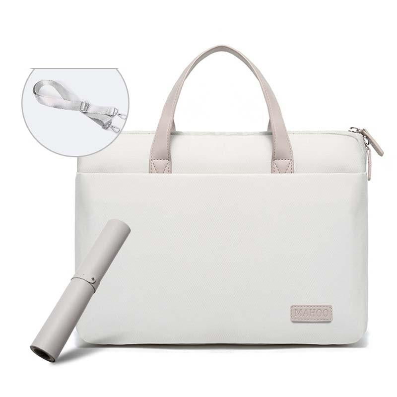 Ultra-Thin 15.6-16.1 Macbook Hand Laptop Bag With Gray Mouse Pad-1915197167321092096
