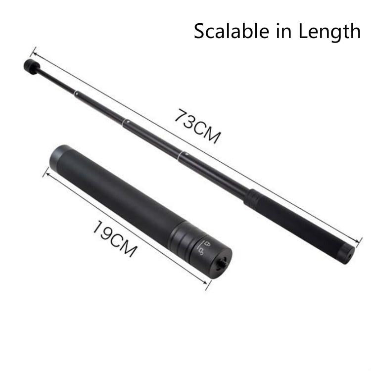 Telescopic Extension Rod For Handheld Three-Axis Gimbal Stabilizer - 19Cm To 73Cm-1915196993555271686