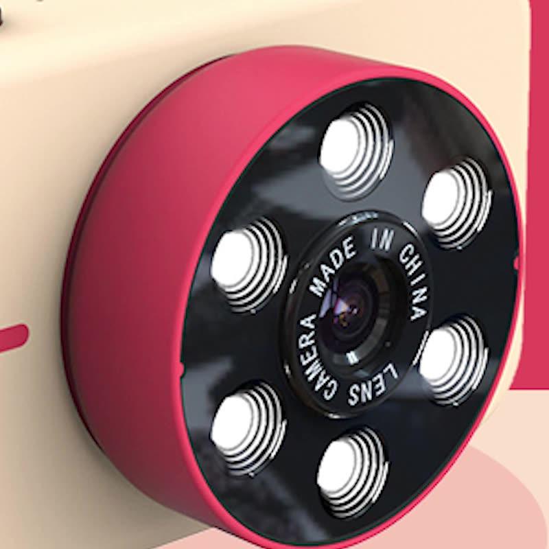 Mini 4K Dual Camera For Kids - 50Mp Front & Rear - Yellow-1915196686125371397