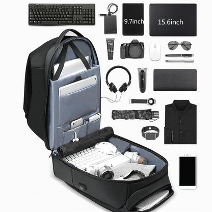 Business Backpack - Waterproof Compact Design-1915197141819723780
