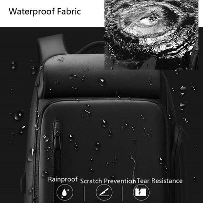 Business Backpack - Waterproof Compact Design-1915197141819723783