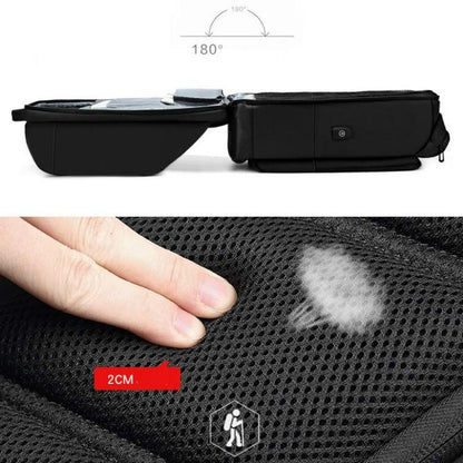 Business Backpack - Waterproof Compact Design-1915197141819723784