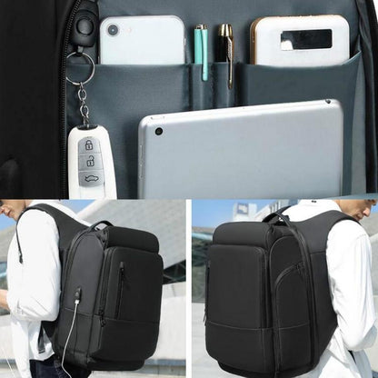 Business Backpack - Waterproof Compact Design-1915197141819723785