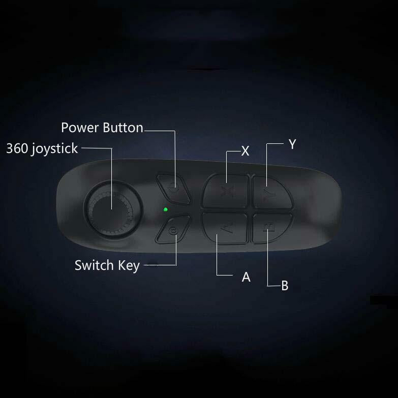 Android Mobile Phone Vr Glasses With Bluetooth Remote Control-1915196896608129029