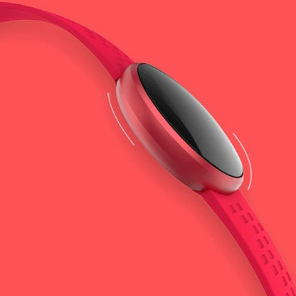 Smart Bracelet With Heart Rate Monitor And Menstrual Reminder - Red Ip68 Waterproof-1915196514846773249