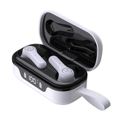 Anc Business Sports Tws Bluetooth Earphones With Charging Box - White-1915196691116593153