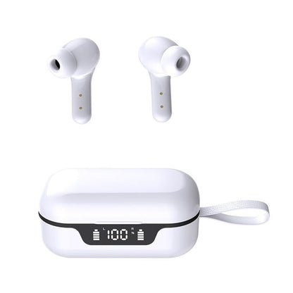 Anc Business Sports Tws Bluetooth Earphones With Charging Box - White-1915196691116593160