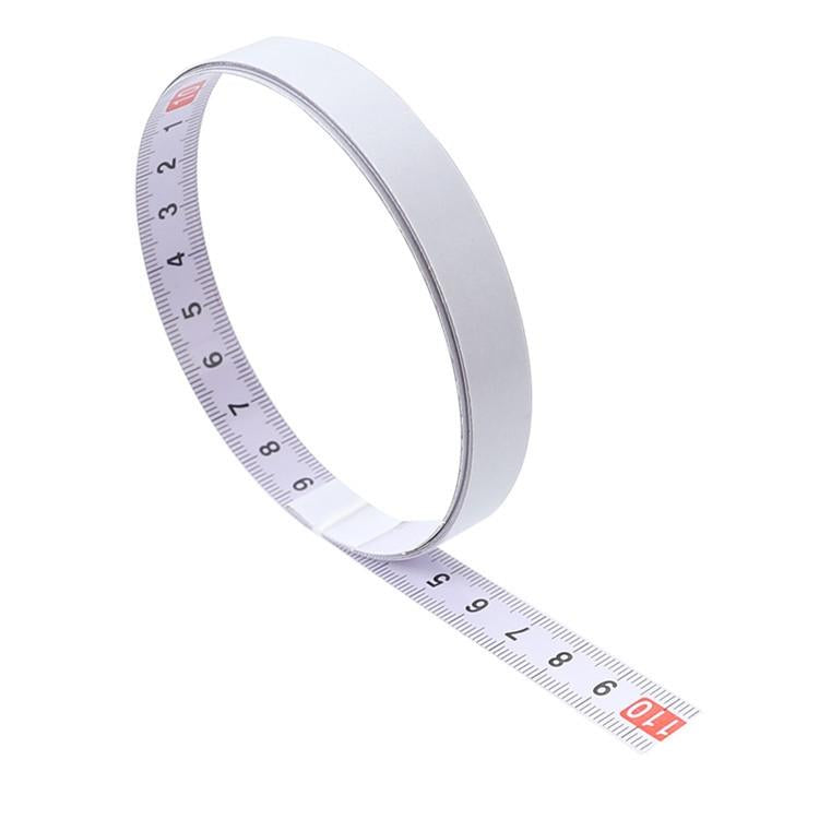 Self-Adhesive Steel Ruler With 3M Tape Measure - Sticky Scale-1915198000322449411