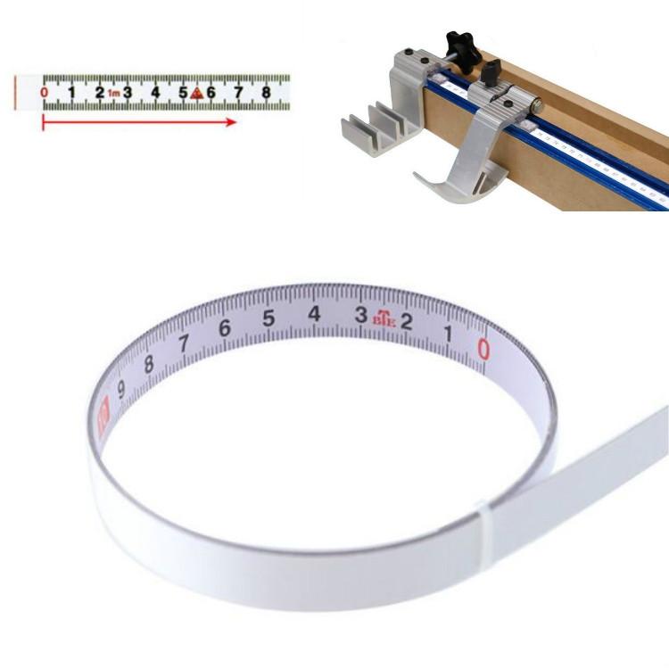 Self-Adhesive Steel Ruler With 3M Tape Measure - Sticky Scale-1915198000322449414