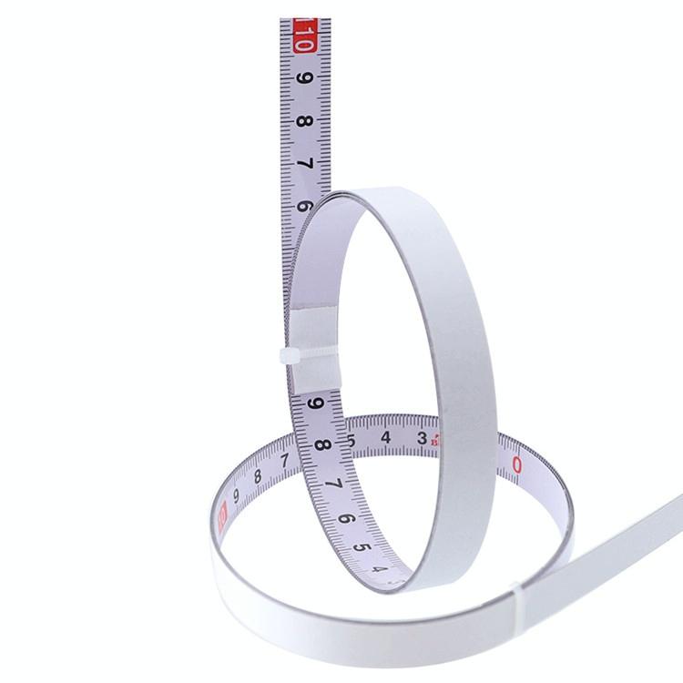 Self-Adhesive Steel Ruler With 1M Tape Measure - Sticky Scale-1915197456413495298