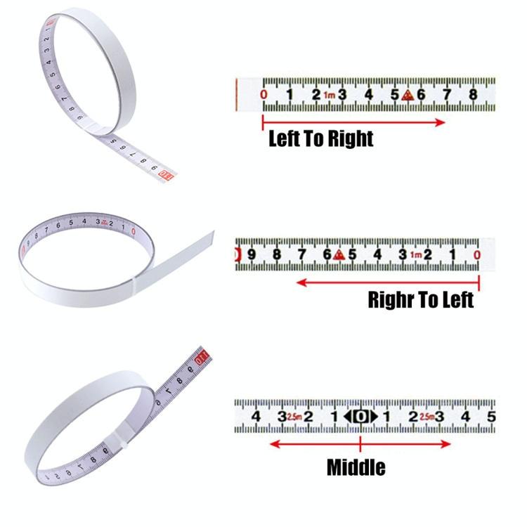 Self-Adhesive Steel Ruler With 1M Tape Measure - Sticky Scale-1915197456413495300