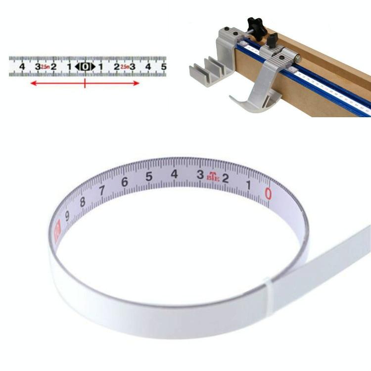 Self-Adhesive Steel Ruler With 2M Tape Measure - Sticky Scale-1915197875101503488