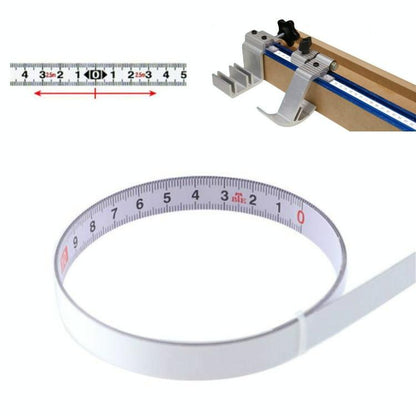 Self-Adhesive Steel Ruler With 2M Tape Measure - Sticky Scale-1915197875101503494