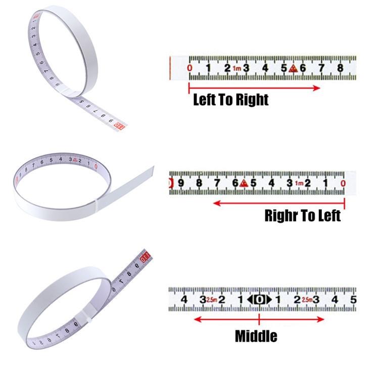 Self-Adhesive Steel Ruler With 5M Tape Measure-1915197665063342084