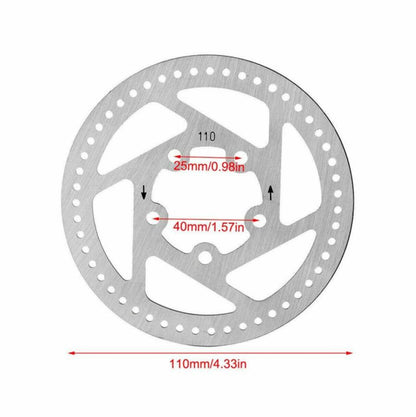 Xiaomi Mijia M365 Electric Scooter Brake Pads - Front And Rear Discs Silver-1964932231705268226