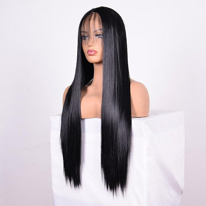 14 Straight Lace Front Human Hair Wig - Style 1 No Code-1915198324055609345