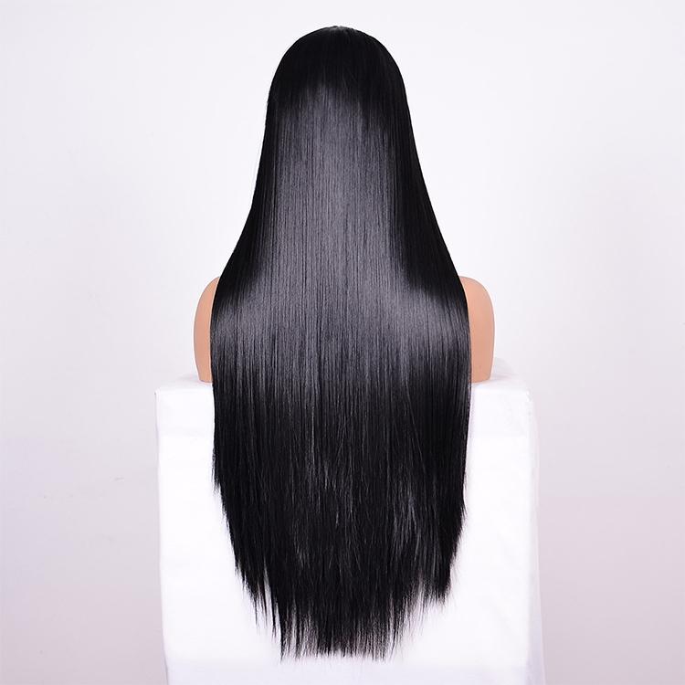 1 Style Straight Lace Front Human Hair Wig - 16-1915198136872210435