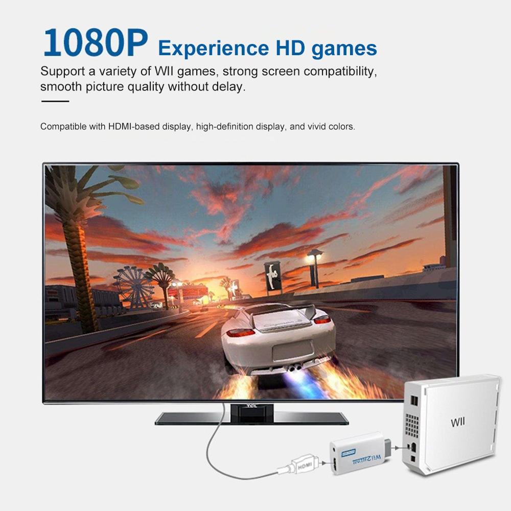 1080P Hdmi Converter With Audio For Wii-1915197847372959748
