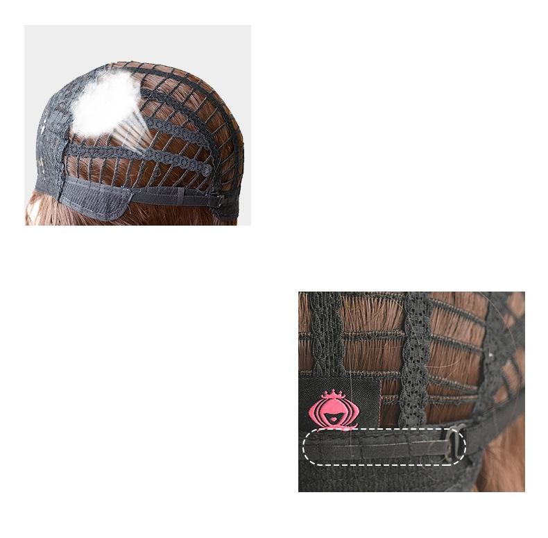 Silk Mist Blue Curly Wig For Girls - High Temp Long-1915198355877793797