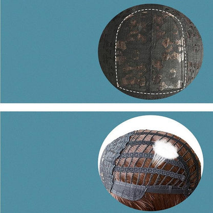 Straight Hair Air Bangs Wig Set - Long-1915197948912865283