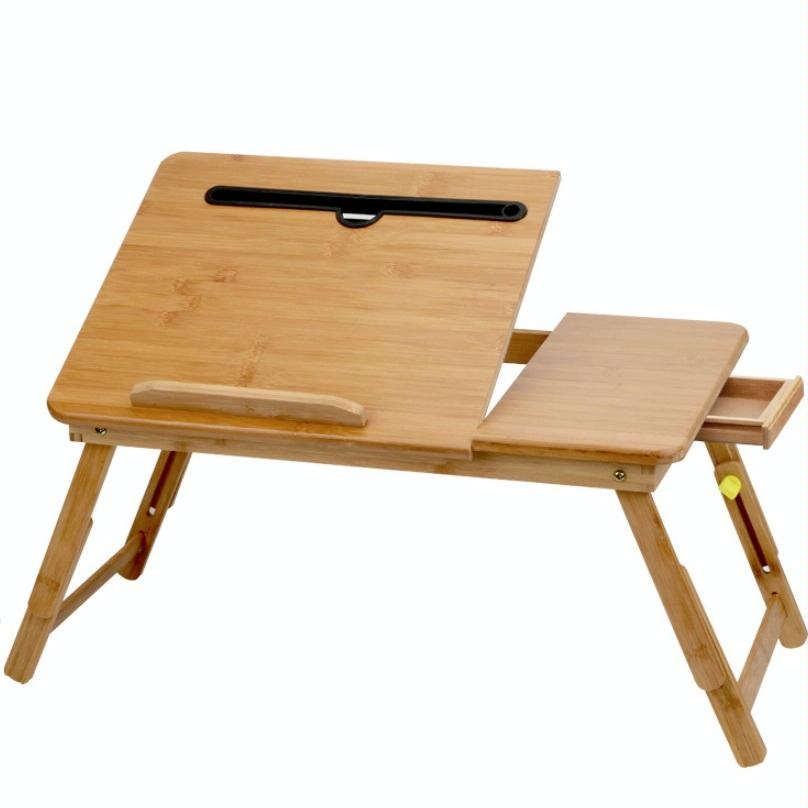 Adjustable Folding Laptop Desk For Bed With Card Slot And Lazy Computer Design-1964932312328179720