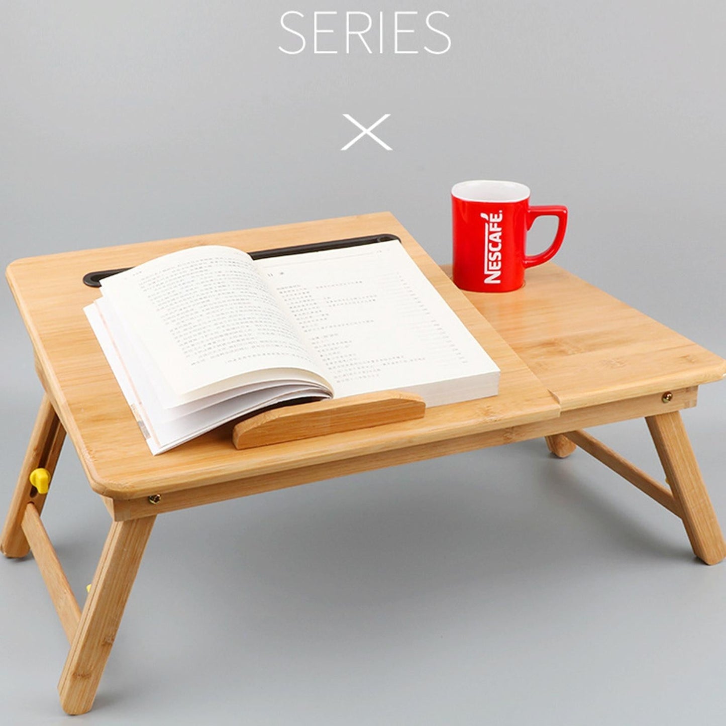 Adjustable Folding Laptop Desk For Bed With Card Slot And Lazy Computer Design-1964932312328179714