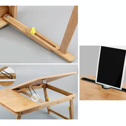 Adjustable Folding Laptop Desk For Bed With Card Slot And Lazy Computer Design-1964932312328179717