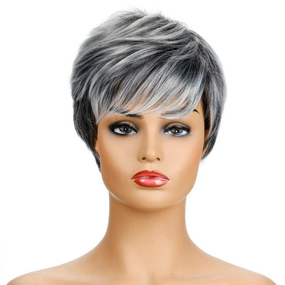 Short Curly Wig For Women - Realistic Style-1915196906854813703