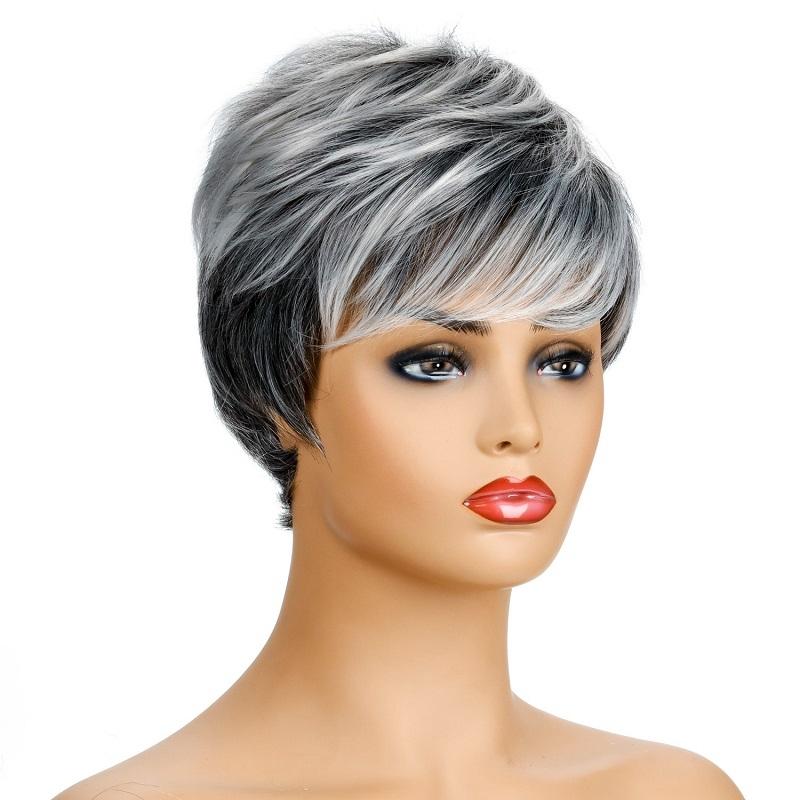 Short Curly Wig For Women - Realistic Style-1915196906854813697