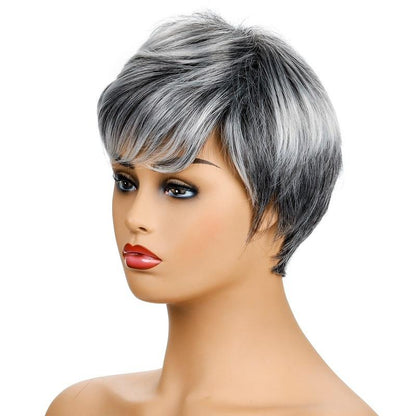 Short Curly Wig For Women - Realistic Style-1915196906854813698