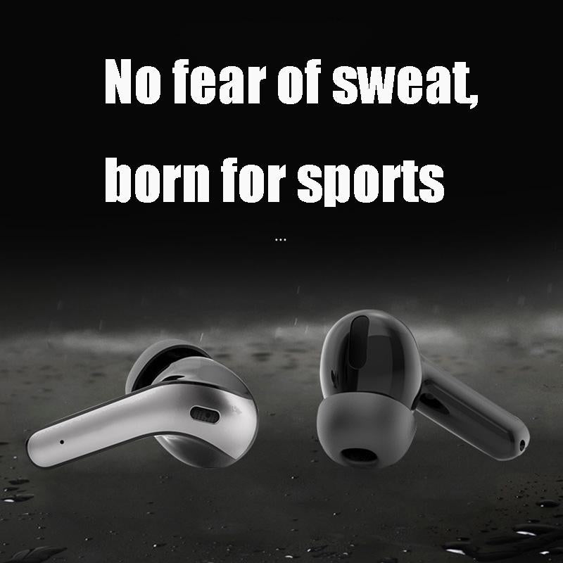 Black Wireless Bluetooth Earphone With Touch Display-1915196860214153218