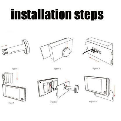 Wireless Smart Video Doorbell With 3.5 Display - Anti-Theft 2.0Mp-1915198083298365445